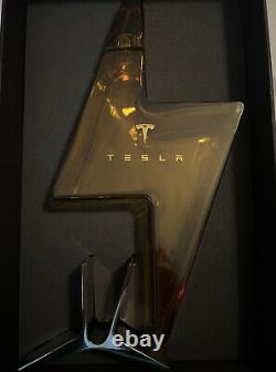 Rare Limited Edition TESLA Tequila Decanter (No Alcohol Inc) Tesla