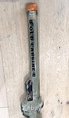 Rare Old Carbine Tequila Rifle Glass Decanter, Shot Glasses & Stand No Cracks