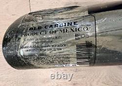 Rare Old Carbine Tequila Rifle Glass Decanter, Shot Glasses & Stand No Cracks