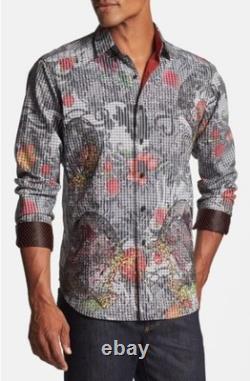 Rare Robert Graham Collectors Club Limited Edition Shirt TEQUILA 500/587 Med NEW