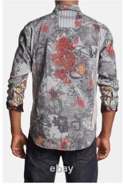 Rare Robert Graham Collectors Club Limited Edition Shirt TEQUILA 500/587 Med NEW