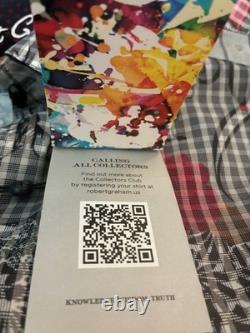 Rare Robert Graham Collectors Club Limited Edition Shirt TEQUILA 500/587 Med NEW