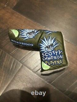 Rare Scotty Cameron Agave Man Tequila Headcover Agaveman Green Lime Collector