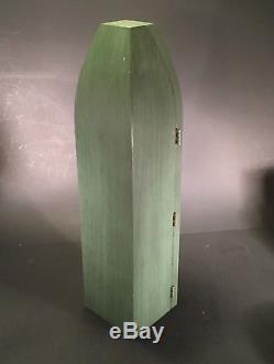 Rare Vhtf Don Julio Anejo Tequila 1942 Green Coffin Wooden Box Top Cond