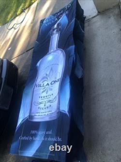 Rare Villa One Tequila Hopup 2, 72 Tall 53 Wide Store Company Display