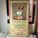Rare Vintage Advertising 1943 Spanish Tequila Whiskey Pinup Girl Calendar