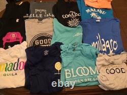 Reseller Lot Of 33 New Liquor Distillery T Shirts Tequila Vodka Moonshine Gin