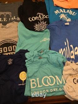 Reseller Lot Of 33 New Liquor Distillery T Shirts Tequila Vodka Moonshine Gin