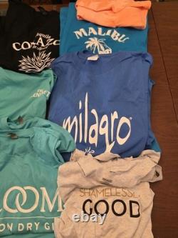 Reseller Lot Of 33 New Liquor Distillery T Shirts Tequila Vodka Moonshine Gin
