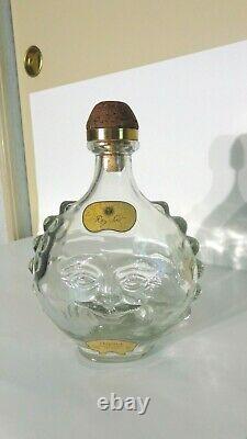 Rey Sol Extra Anejo Tequila Bottle, (no Case) Empty 750 ML Sergio Bustamante