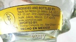Rey Sol Extra Anejo Tequila Bottle, (no Case) Empty 750 ML Sergio Bustamante
