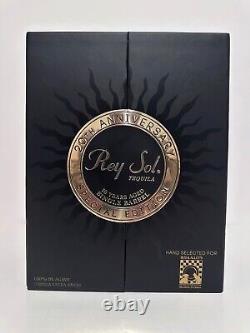 Rey Sol Tequila EXTRA Anejo Empty Tequila Bottle With Display Case 750ML