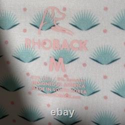 Rhoback Polo Shirt Mens Medium Casamigos Tequila Geometric Performance Golf RARE