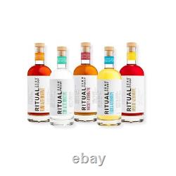 Ritual Non-Alcoholic Spirits Sampler (Gin, Whiskey, Rum, Tequila, Aperitif)