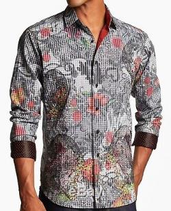 Robert Graham Limited Edition Tequila Embroidered Super Rare Shirt L NEW $498