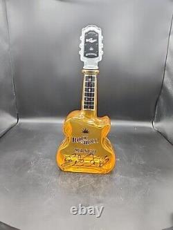 Rock & Roll Mango Tequila Guitar Bottle. Signed By BOB STOOPS. Football Star