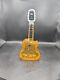 Rock & Roll Mango Tequila Guitar Bottle. Signed By Bob Stoops. Football Star
