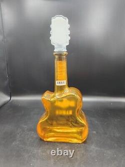 Rock & Roll Mango Tequila Guitar Bottle. Signed By BOB STOOPS. Football Star