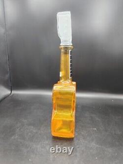 Rock & Roll Mango Tequila Guitar Bottle. Signed By BOB STOOPS. Football Star
