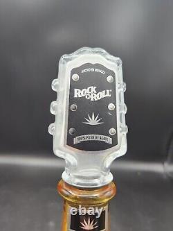 Rock & Roll Mango Tequila Guitar Bottle. Signed By BOB STOOPS. Football Star