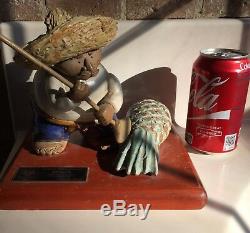 Rodo Padilla Sculpture Mexican Jimador Mexican Sculpture Tequila Worker