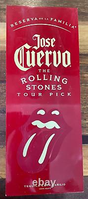 Rolling Stones Tour Pick Jose Cuervo Tequila Box only