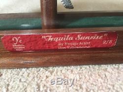 Ron Yellowhorse Tequila Sunrise Collectible Knife