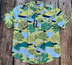 Rsvlts Dropzone Agave Tequila Rare Blue Green Sold Out Mens XL New With Tags