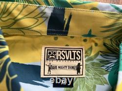 Rsvlts Dropzone Agave Tequila Rare Blue Green Sold Out Mens XL New With Tags