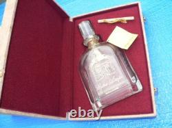 SELECCION SUPREMA TEQUILA HERRADURA 1870 Box COVER AND EMPTY RARE BOTTLE