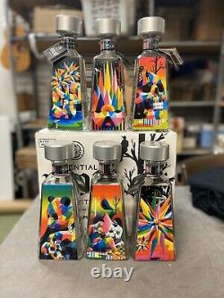 SET OF 6 1800 Tequila Essential Artist Series OKUDA SAN MIGUEL withoriginal box