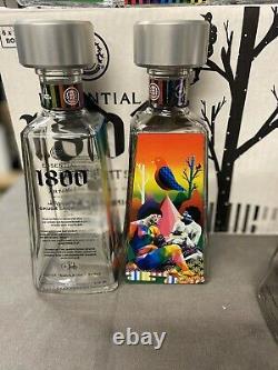 SET OF 6 1800 Tequila Essential Artist Series OKUDA SAN MIGUEL withoriginal box