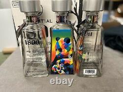 SET OF 6 1800 Tequila Essential Artist Series OKUDA SAN MIGUEL withoriginal box