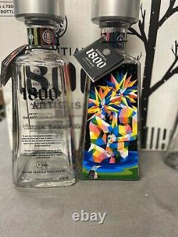 SET OF 6 1800 Tequila Essential Artist Series OKUDA SAN MIGUEL withoriginal box