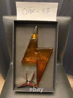 SHIPS TDYTesla Tequila Decanter Bottle With Stand and Box Limited Edition