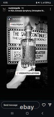 SIGNED Wu Tang Clan RZA Bottle Of Vuelo Tequila Photo PROOF 100% Authentic