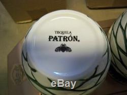 SUPER RARE Patron Tequila Flight Tray with Agave Mugs. Free Shipping