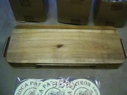 SUPER RARE Patron Tequila Flight Tray with Agave Mugs. Free Shipping