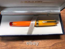 Sailor Fountain Pen Tequila Sunrise 21K MF Cocktail Series from Japan