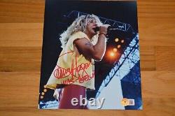 Sammy Hagar Autographed 8x10 Photo with Beckett Hologram COA Mas Tequila