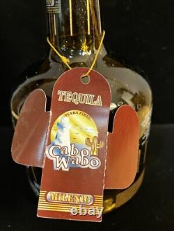 Sammy Hagar CABO WABO ANEJO MILENIO TEQUILA Collector Bottle With Tag Rare Empty