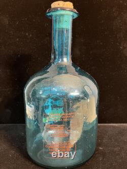Sammy Hagar Cabo Wabo 1st Generation Blue Tequila Bottle Extremely Rare Version