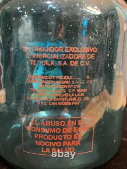 Sammy Hagar Cabo Wabo 1st Generation Blue Tequila Bottle Extremely Rare Version