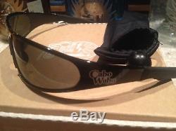 Sammy Hagar Cabo Wabo Cantina Tequila Liquid Eyewear Sunglasses BLACK Frame Rare