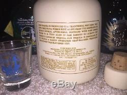 Sammy Hagar Original 1st Cabo Wabo Ceramic White Tequila Bottle Extremely Rare