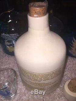 Sammy Hagar Original 1st Cabo Wabo Ceramic White Tequila Bottle Extremely Rare