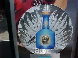 Sammy Hagar Signed Cabo Wabo Tequila Sales Record Award Autographed Non Riaa