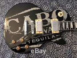 Sammy Hagar promotional Cabo Wabo Tequila bar guitar Shaped sign Great Shape