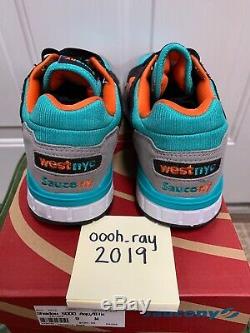 Saucony x West NYC Shadow 5000 Tequila Sunrise US 9 Pre-owned