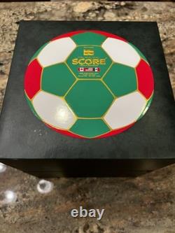 Score Tequila Reposado 2026 World Cup Mexico Limited Edition Ball Decanter-Empty